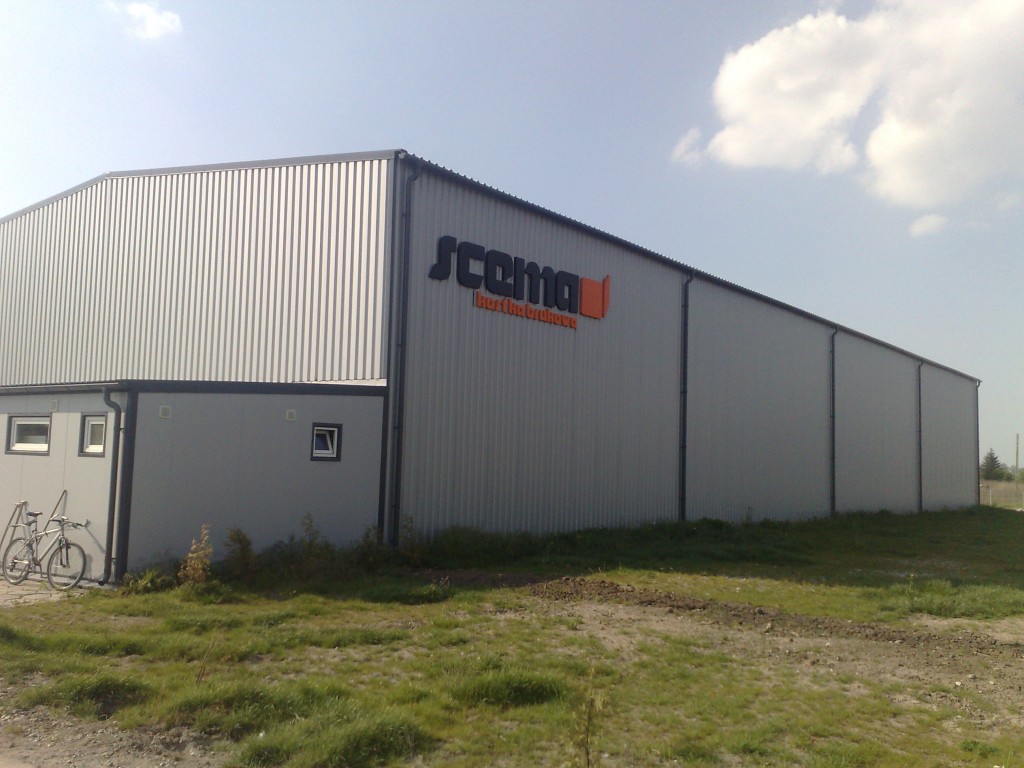 Kompleksowa realizacja hali produkcyjnej dla producenta kostki betonowej SCEMA w Malborku